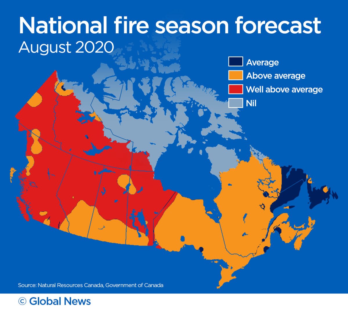 Canadas Wildfire Season Expected To Be ‘well Above Average Natural