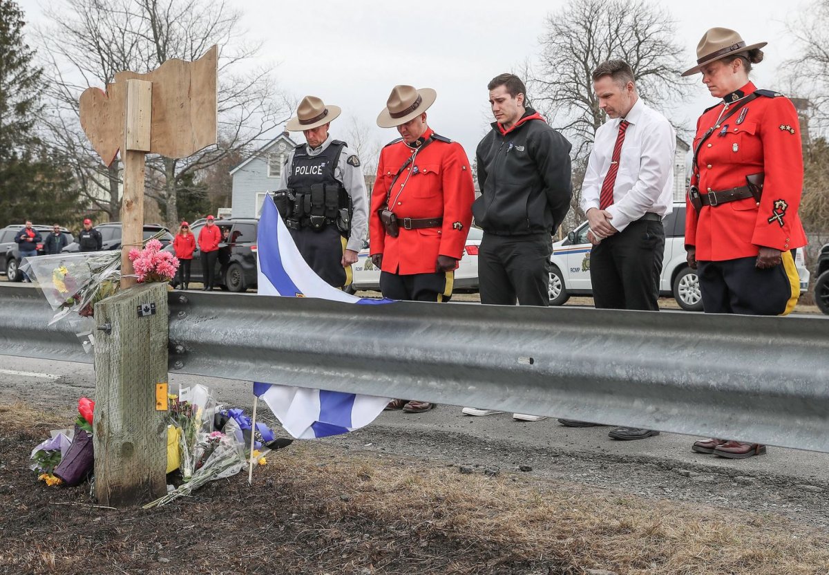 CONst. Heidi Stevenson’s RCMP family did a final patrol in her honour.