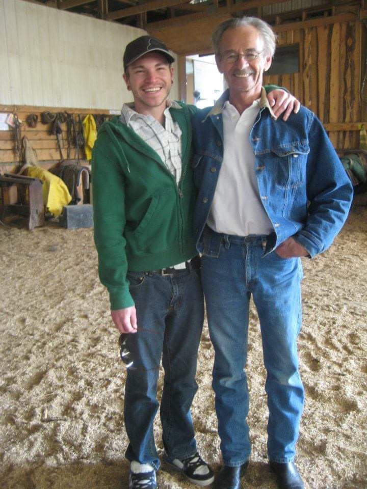 Josh and his Dad, Rick.