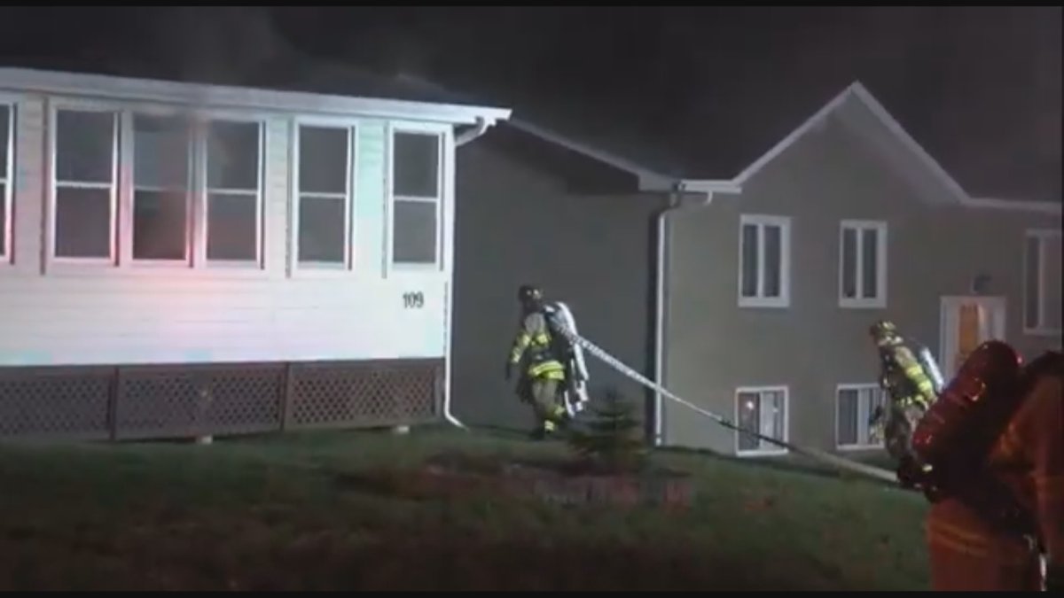 A Riverview family evacuated their home after waking up to the sound of a smoke detector. 