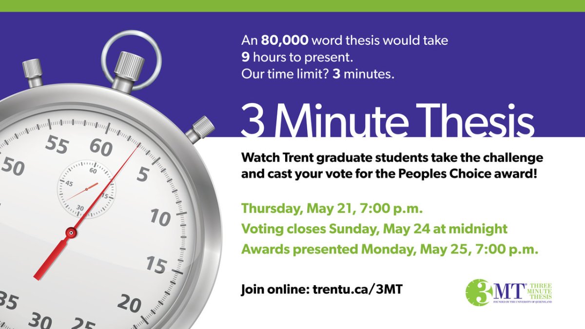 3 minute thesis competition 2020