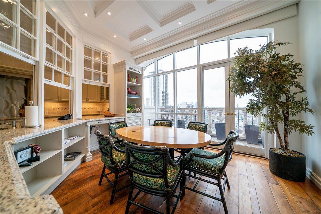 Part of the kitchen.