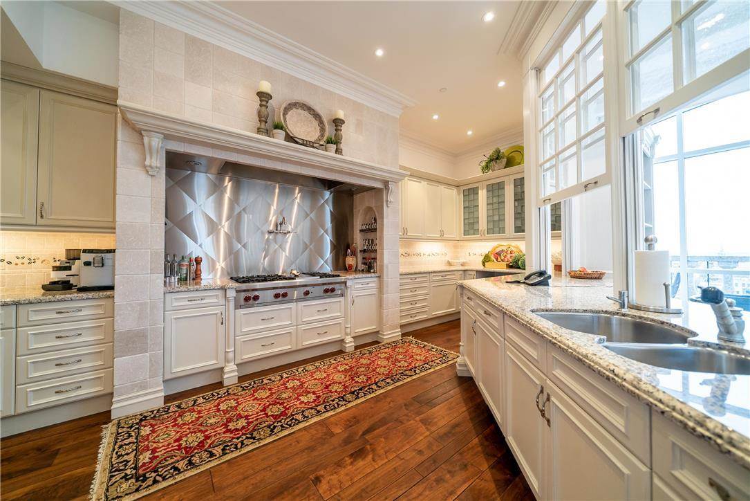 Part of the kitchen.