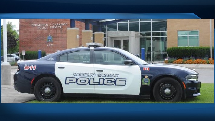 File photo of a Strathroy-Caradoc police vehicle. 