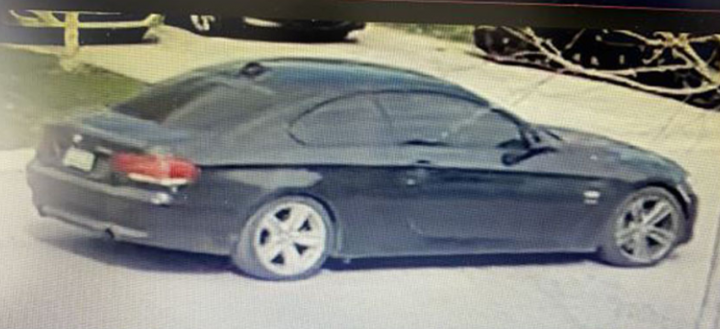 Police released this photo of a suspect vehicle on Saturday, and said it has an Ontario licence plate with the number CLJA289.
