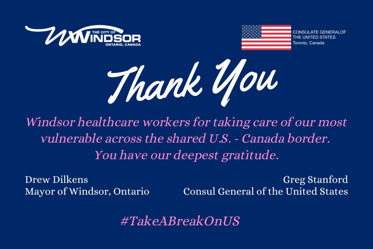 A promotional image with details of the initiative set for Tues., May 12, 2020.