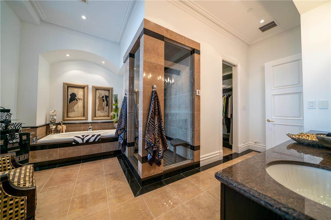 One of the bedrooms.