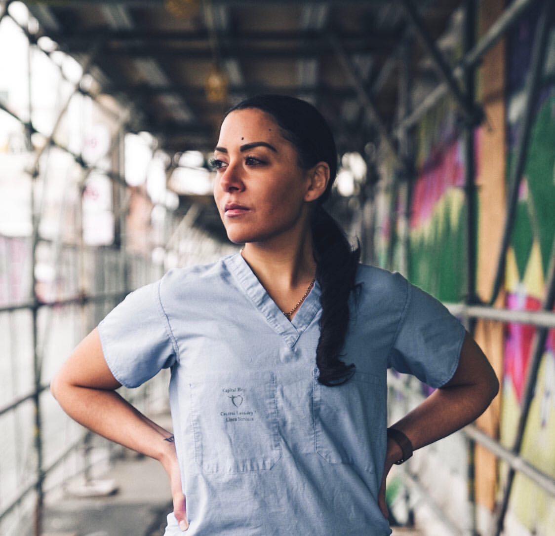 Verena Rizg is a nurse practitioner and poet/writer who has been involved in advocacy work (Photo credit: Mirror Image Media).