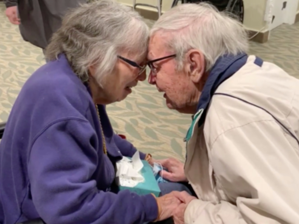 Walter Willard, 91, and Jean Willard, 89, were inseparable for their 70-year marriage. They just reunited after the coronavirus separated them for months.