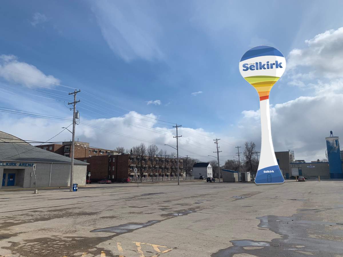 The tower was last painted in 1998.