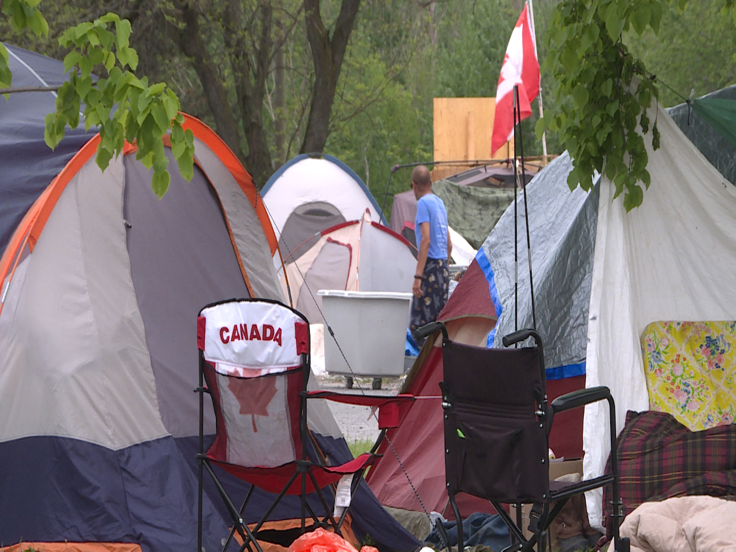 ‘Threat to life’ leads to tent removal at Belle Park in Kingston