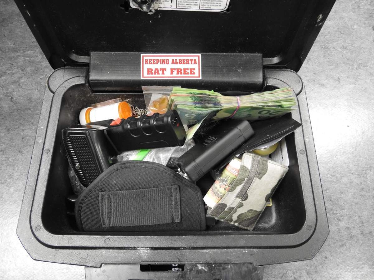 Following a week-long investigation, the EPS Drug and Gang Enforcement (EDGE) Unit conducted a search warrant at the address on Friday, May 15, 2020.