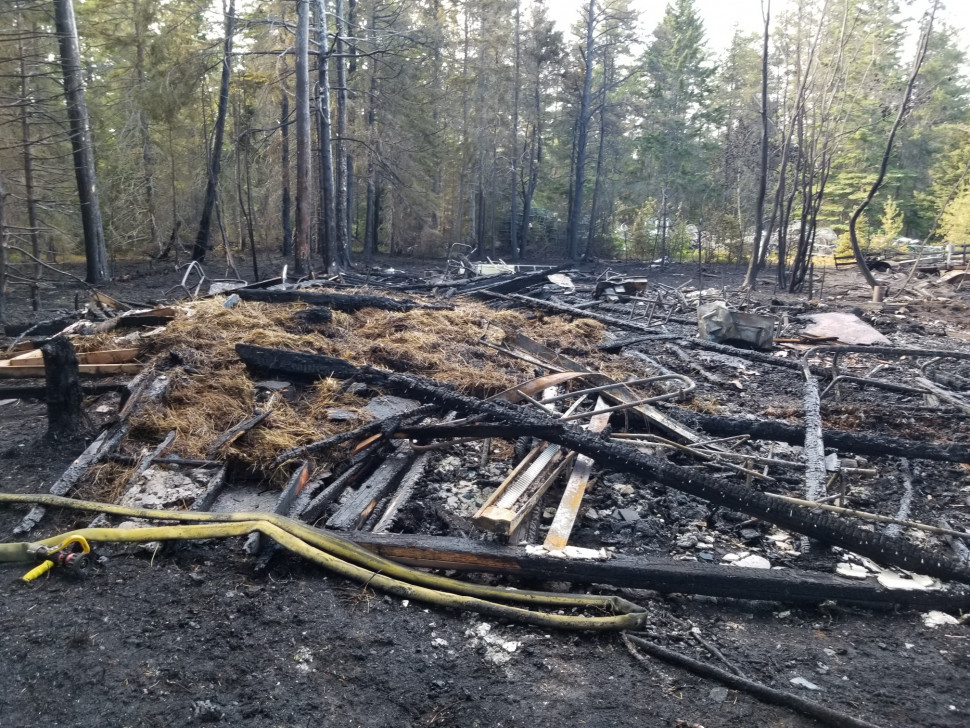 New Brunswick RCMP are investigating after a suspicious fire on Miscou Island on June 22, 2020. 