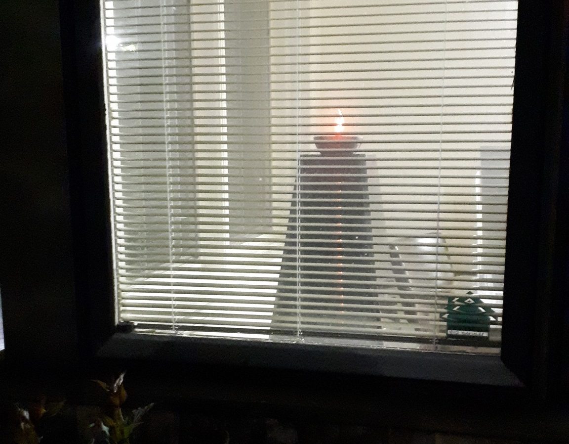 A smaller Flame of Hope has been put on display inside Banting House.