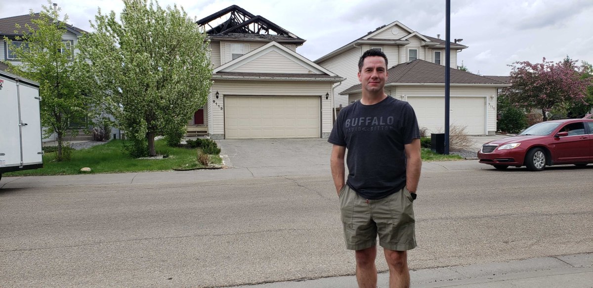 Shawn Dowling ran into a burning house Saturday, May 30, 2020 to see if anyone was inside.