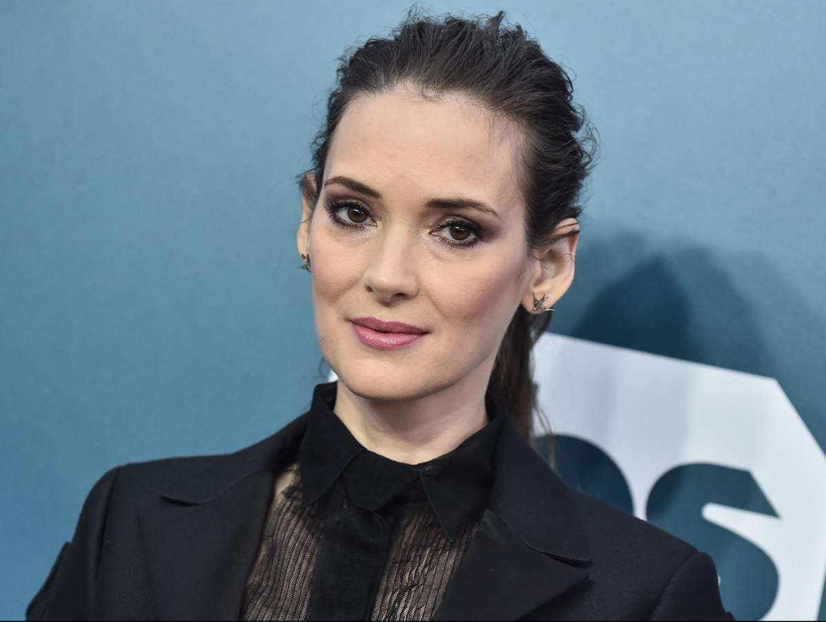 Winona Ryder at the 26th annual Screen Actors Guild Awards held at the Shrine Auditorium on Jan. 19, 2020 in California.