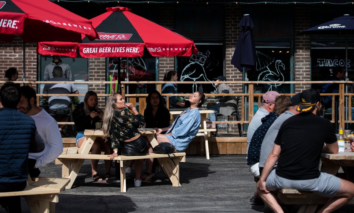 Restaurant patios will be open in Ottawa on Canada Day, but indoor dining isn't permitted, so check the forecast before you head out.