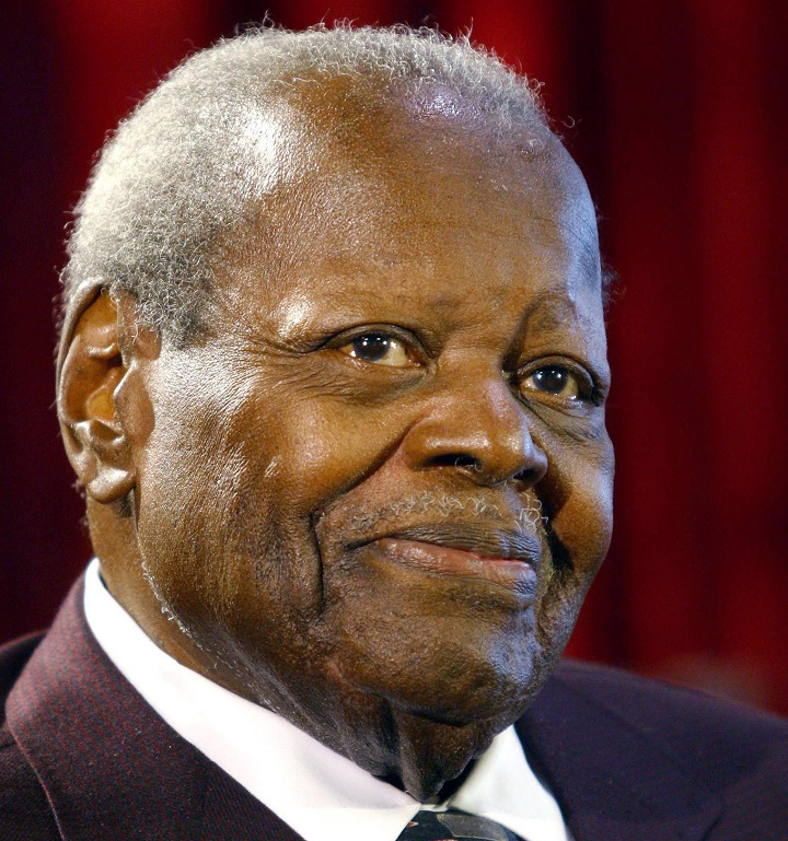 Canadian jazz pianist Oscar Peterson smiles on Monday, August 15, 2005 in Toronto. Another push is underway to rename a southwestern Montreal metro station in honour of Canadian jazz great Oscar Peterson, but city officials say they aren't ready to go that route. THE CANADIAN PRESS/Nathan Denette.