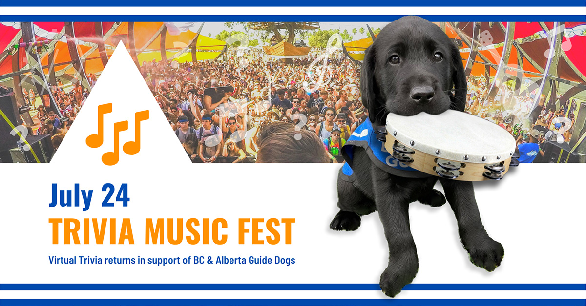 Virtual Trivia Night – Music Fest – BC & Alberta Guide Dogs - image