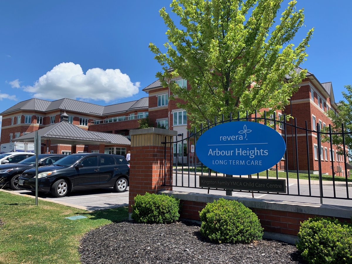 A woman in her 80s died at Arbour Heights, a long-term care home in Kingston. She originally tested positive for COVID-19, but public health says a second test came back negative. 