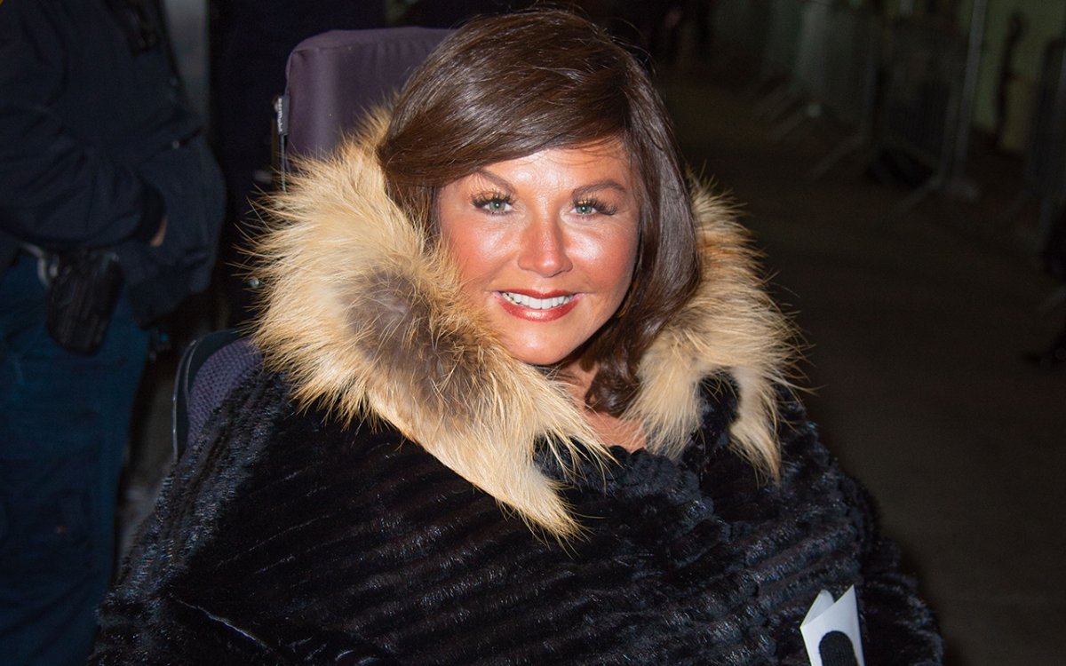 Abby Lee Miller at the 'CATS' premiere on December 16, 2019 in New York City.