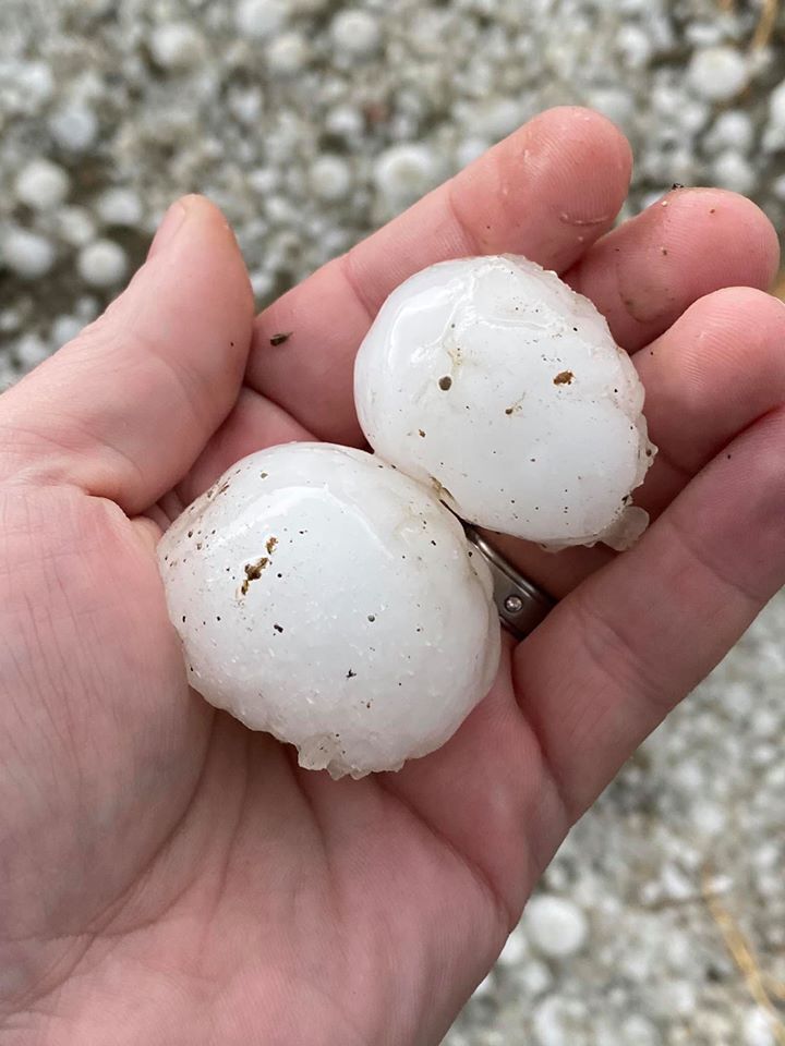Pictures from the storm in Calgary on Saturday, June 13, 2020.