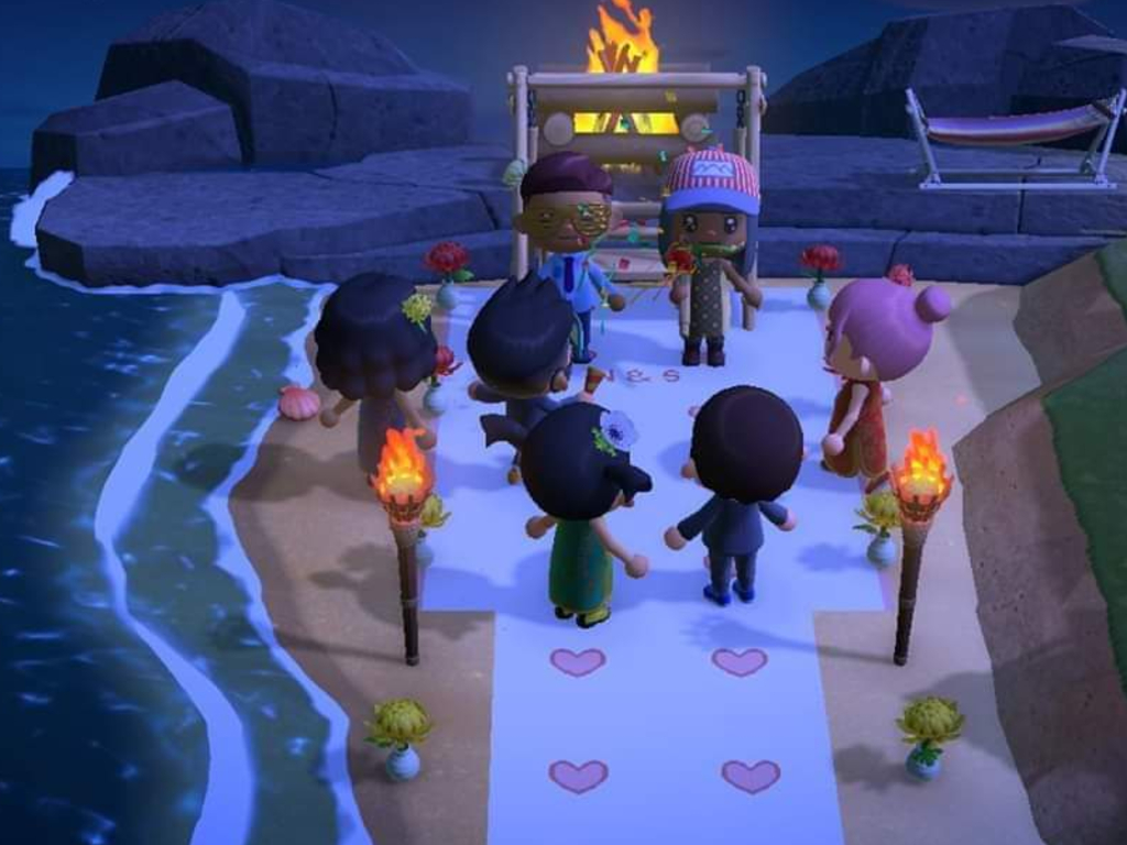 Sharmin Asha and Nazmul Ahmen had a virtual Animal Crossing wedding ceremony after their original plans were cancelled due to COVID-19.