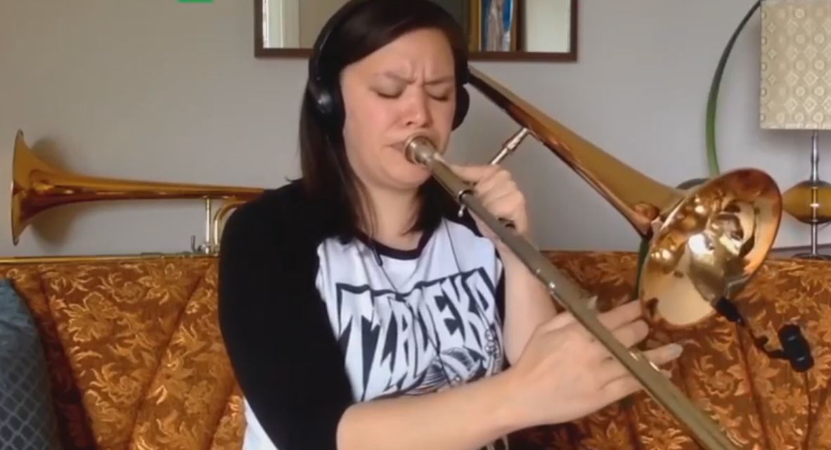 Audrey Ochoa performs in Calgary's virtual jazz festival.