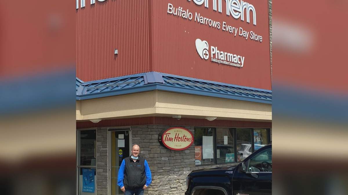 Buffalo Narrows Northern Store manager Calvin Daigneault.