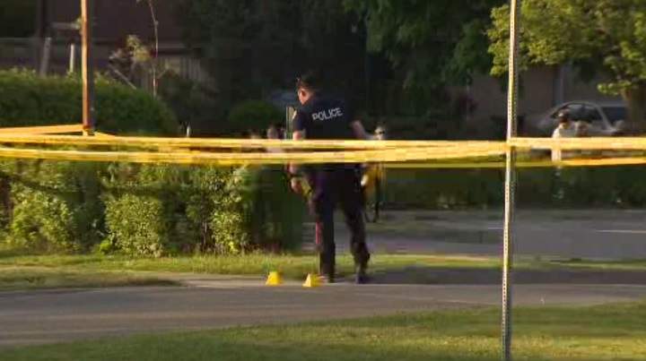 Man in critical condition after vehicle shot at crashes in Toronto’s east end, police say - image