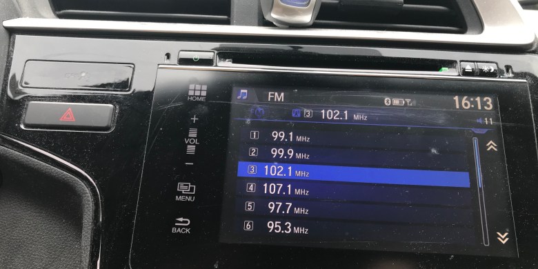 Is listening to FM radio in the car endangered? It just might be