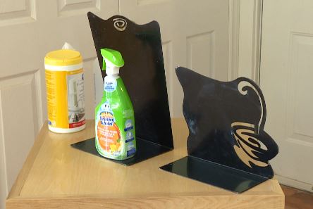 Coburg Cafe handwashing station