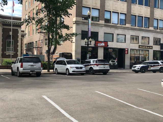 Saskatoon Police are searching for answers after a dead body was found downtown on Saturday morning.