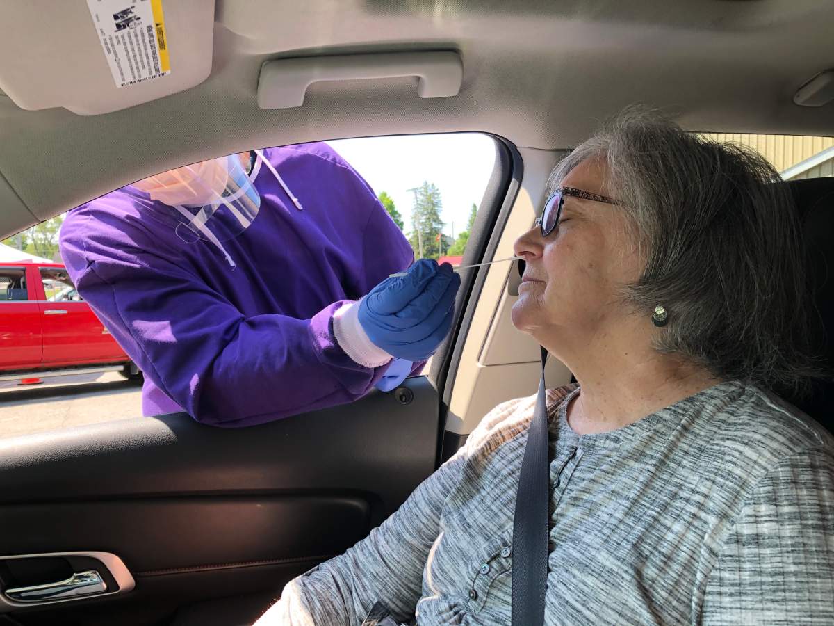 The clinic has been operating out of the Kinsmen Civic Centre since May 27.