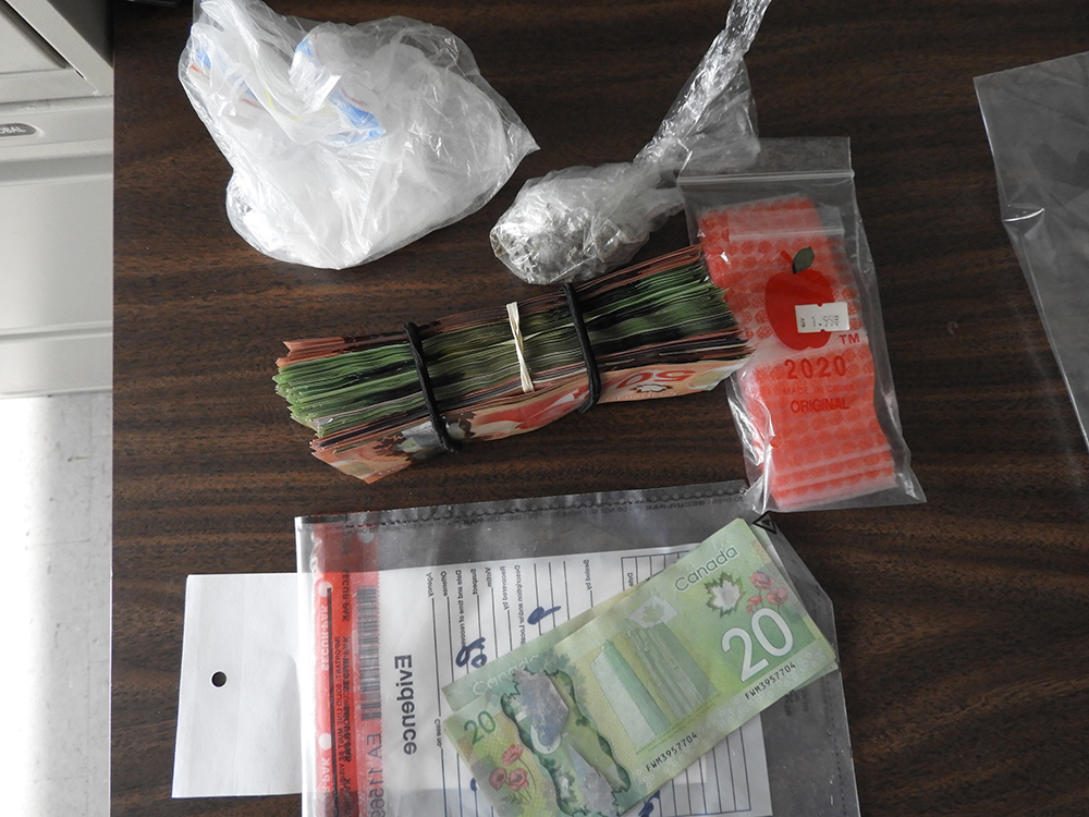 Peterborough police say officers seized a variety of drugs from a Chemong Road residence.