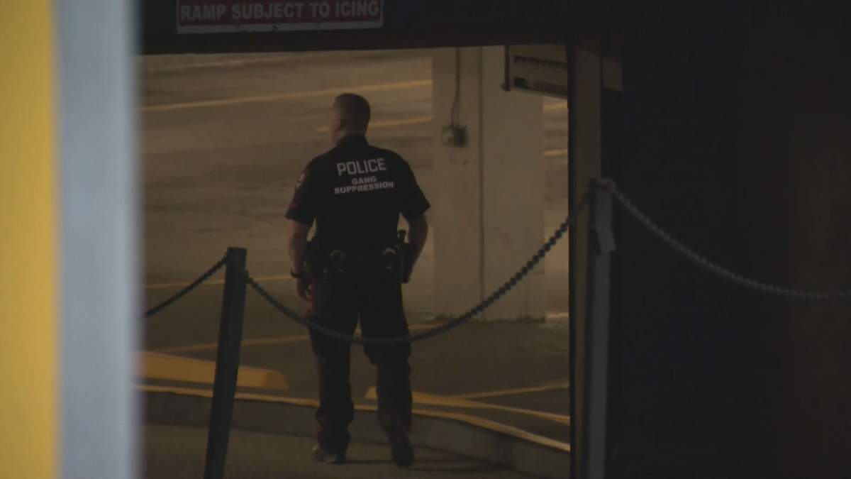 Calgary police responded to a shooting death in Eau Claire on Friday, June 5, 2020.