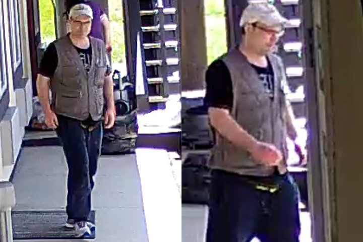 Edmonton police released photos of a man they call a person of interest in a recent homicide.