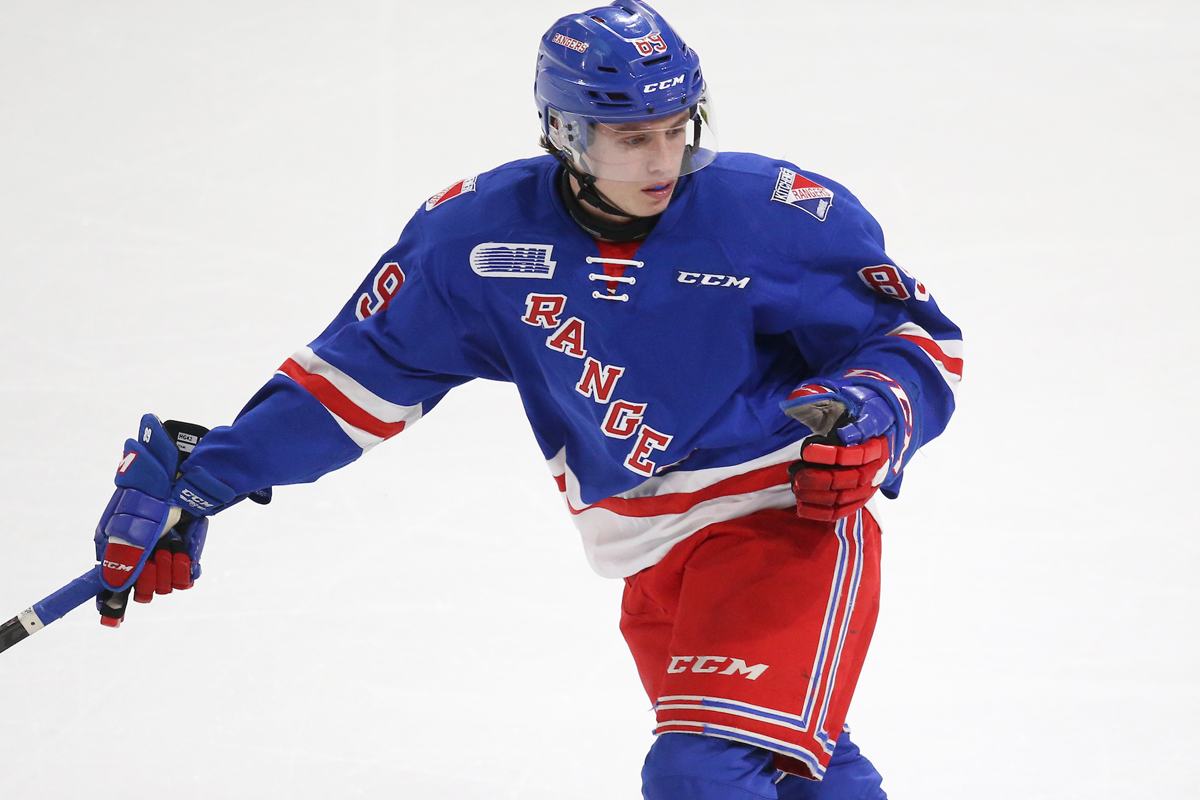 Eric Guest spent three seasons with the Kitchener Rangers.