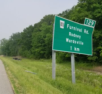 The collision area on Highway 401 was closed for investigations, and reopened around 11 a.m. Friday. .