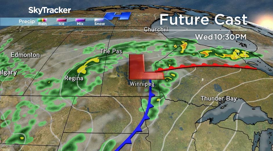 Severe thunderstorms likely in southern Manitoba with hot and humid ...