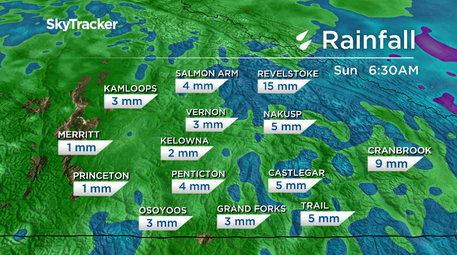 Generally, 2 to 5 millimetres of rain is expected for the first weekend if June.
