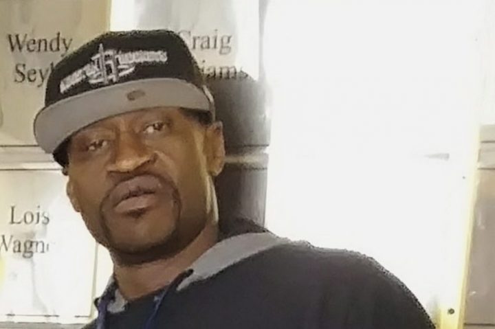 This undated file photo shows George Floyd.