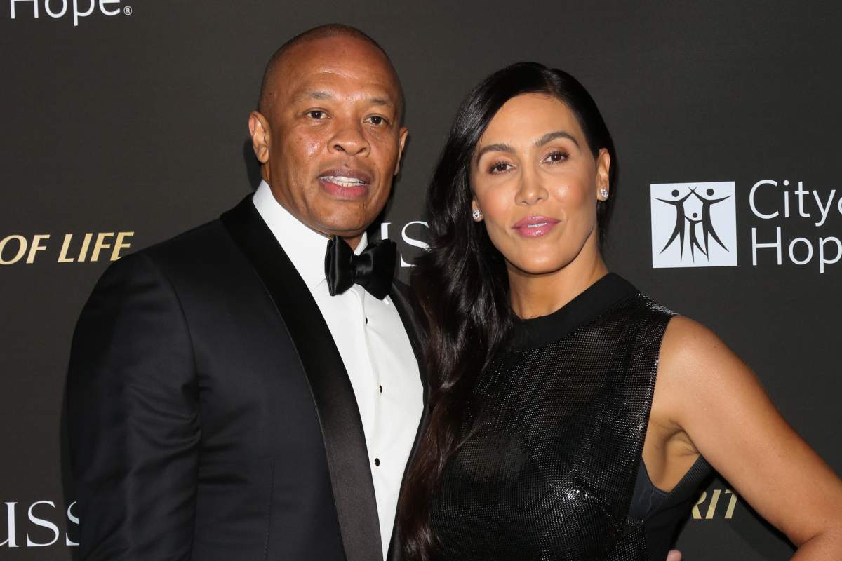 Rapper  and music producer Dr. Dre and his wife Nicole Young attend the City of Hope Gala on Oct. 11, 2018 in Los Angeles, Calif.