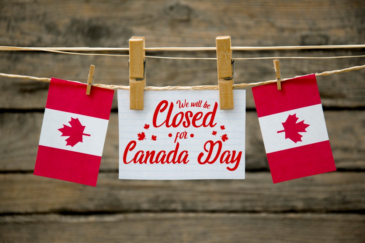 Several businesses in Guelph will be closed for Canada Day.