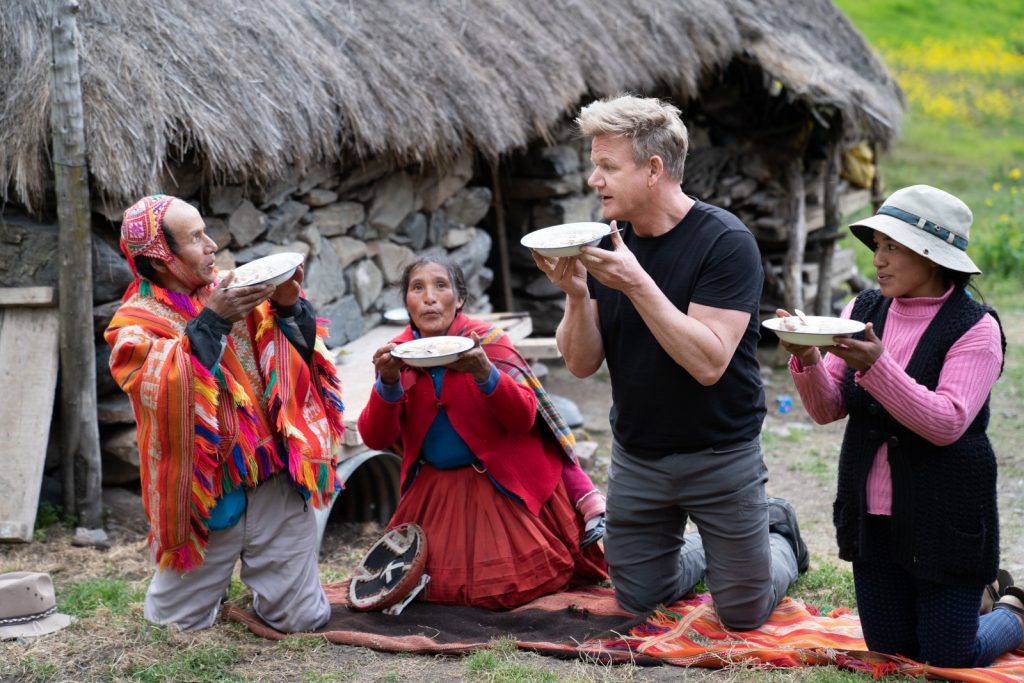 Gordon Ramsay on National Geographic's 'Uncharted.'.