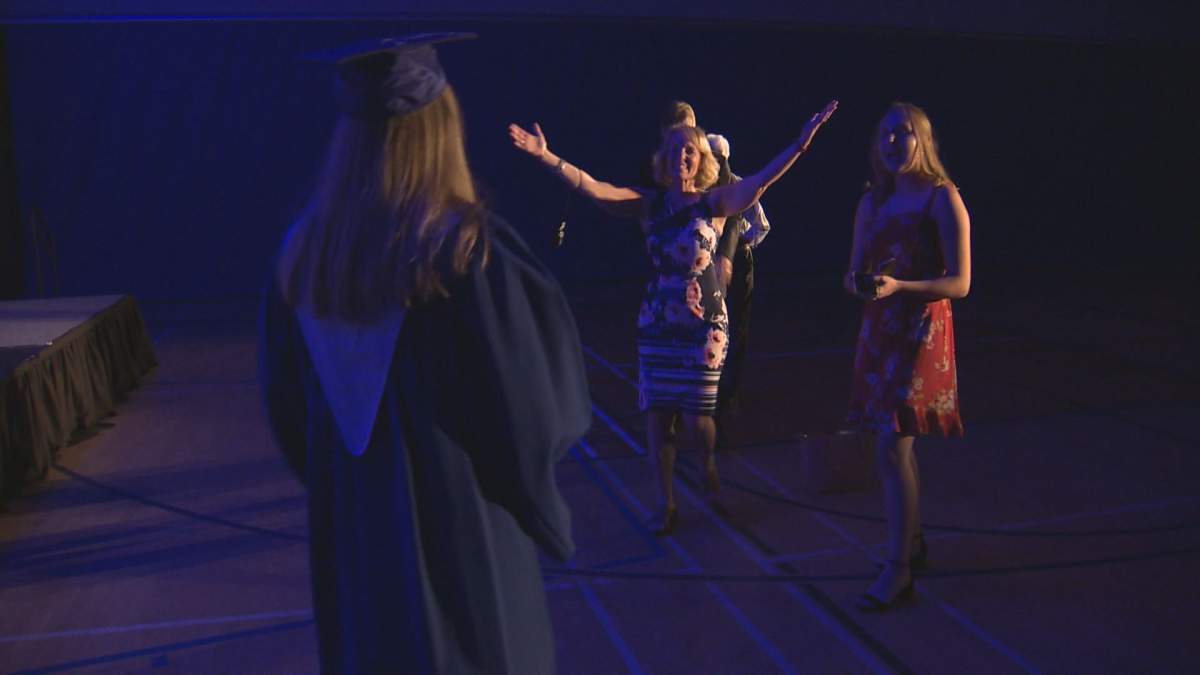 Hundreds of Winnipeg high school students are graduating in physically-distanced ceremonies this spring. .