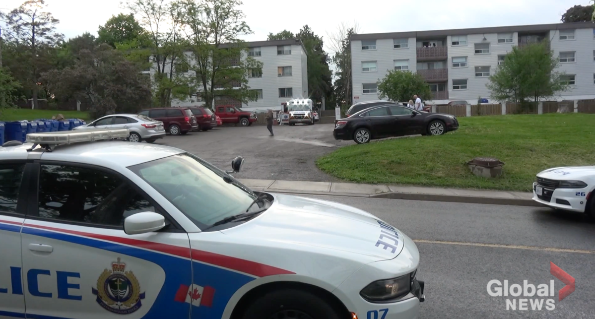 Peterborough police were called to a Highland Road apartment on Tuesday for a sudden death investigation.
