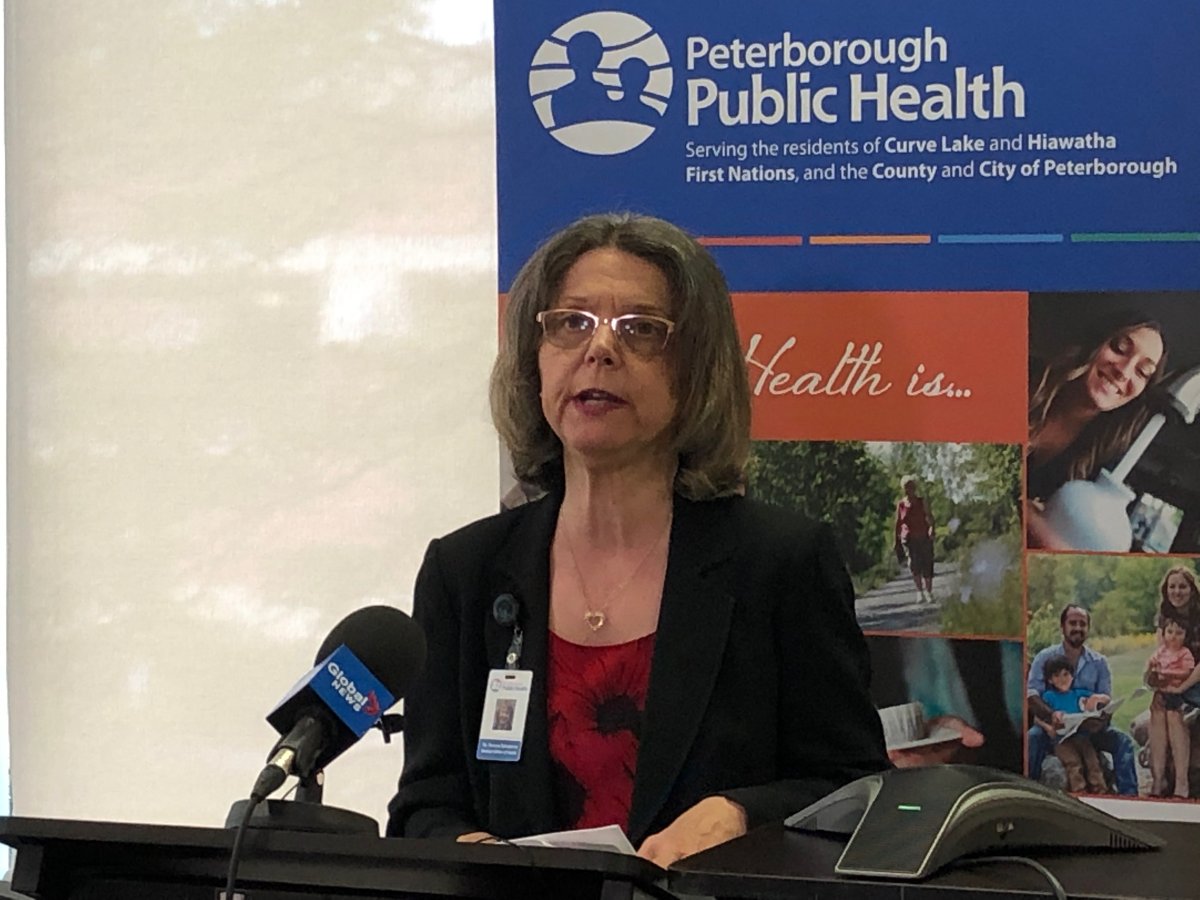 Peterborough Public Health's medical officer of health Dr. Rosana Salvaterra offers an update on the coronavirus pandemic on Wednesday, June 10.