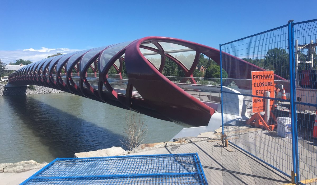 The Peace Bridge is pictured on Monday, June 8, 2020.