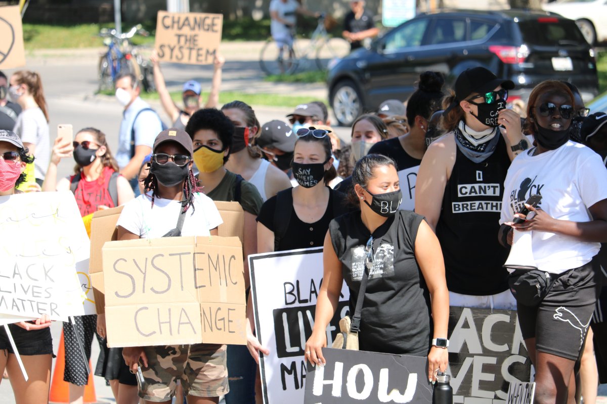 Black Lives Matter London rally calls to ‘defund the police’ - London ...